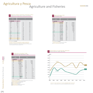 Agriculture and Fisheries Agricultura y Pesca
