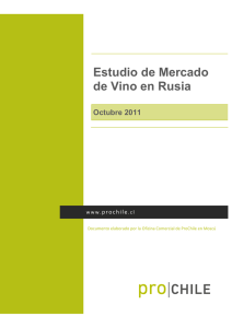Estudio de Mercado de Vino en Rusia