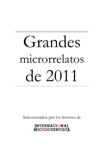 Grandes microrrelatos de 2011 - el blog de pablo gonz