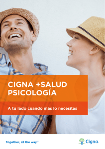 CIGNA +SALUD PSICOLOGÍA
