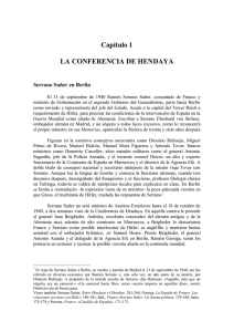 1. La Conferencia de Hendaya - Foro Fundación Serrano Suñer