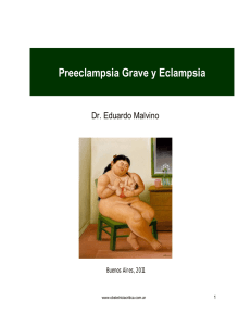 Preeclampsia Grave y Eclampsia