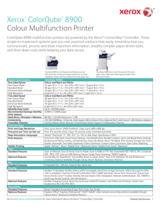 WorkCentre 7500 Series Multifunction Printer