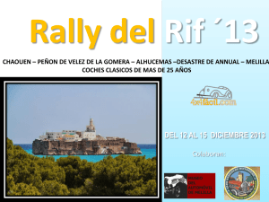 Rally del Rif ´13