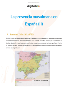 La presencia musulmana en España (II)
