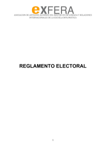 reglamento electoral