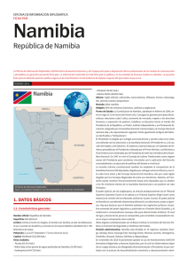 Namibia - Ministerio de Asuntos Exteriores y de Cooperación