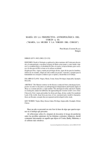 pdf María en la perspectiva antropológica del Corán (y II)