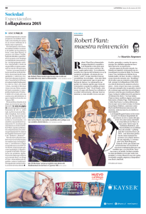 Robert Plant: maestra reinvención