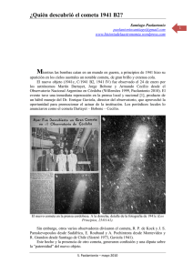 ¿Quién descubrió el cometa 1941 B2?