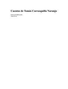 PDF de cuentos de Tomás Carrasquilla