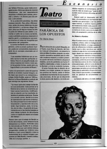 parabola de los opuestos - Revista de la Universidad de México