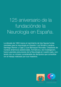 125 aniversario de la fundación de la neurología en España