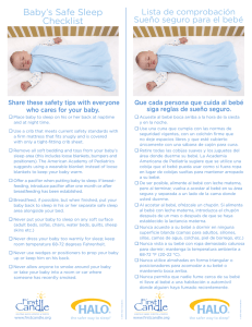 Baby`s Safe Sleep Checklist