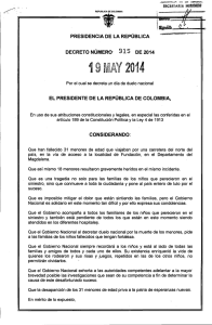 decreto 915 del 19 de mayo de 2014