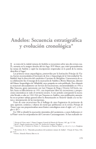 Andelos: Secuencia estratigráfica y evolución cronológica*