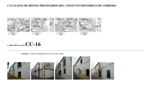 CC-16. Conjunto catalogado del Barrio de San