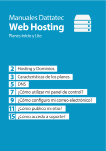Web Hosting - Manuales dattatec