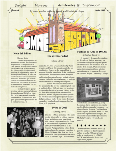 El primer periodico escolar en español en el Condado de Bergen