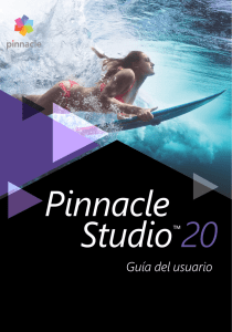 Guía del usuario de Pinnacle Studio 20
