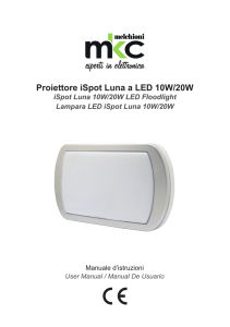 Proiettore iSpot Luna a LED 10W/20W