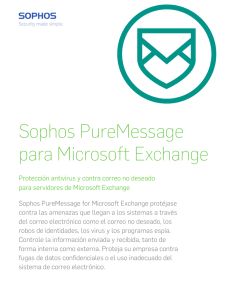 Sophos PureMessage para Microsoft Exchange