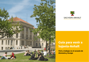 Guía para venir a Sajonia-Anhalt – Vivir y trabajar - Sachsen