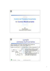 8. Control Multivariable ejemplo sistemas multivariables