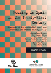 Housing in Spain in the Twenty