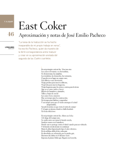 East Coker - Letras Libres
