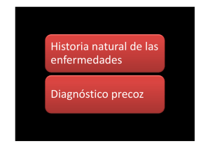 Historia natural (Dr Gómez)