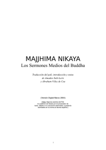 majjhima nikaya - Volver al inicio