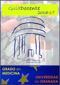 Guía Grado 2016-2017 - Universidad de Granada