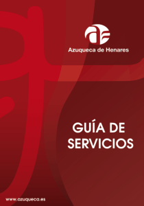Guía Municipal de Servicios - Ayuntamiento de Azuqueca de Henares