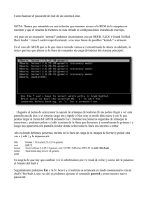 Como hackear el password de root de un sistema Linux NOTA