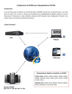 Configuracion de DVRNS para Videograbadoras SYSCOM