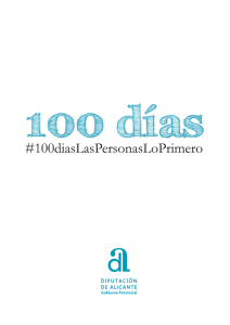 100 dias de gobierno - Diputación de Alicante