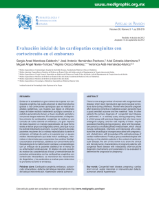 Evaluación inicial de las cardiopatías congénitas con cortocircuito