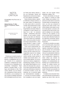 nota crítica - Revistas ICE