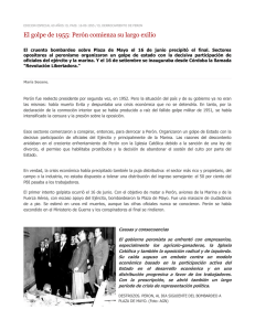 El golpe de 1955: Perón comienza su largo exilio