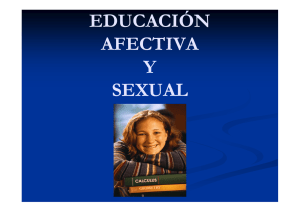 educación afectiva y sexual