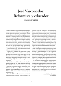 José Vasconcelos: Reformista y educador