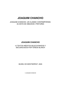 JOAQUIM CHANCHO
