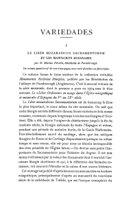 "Le Liber mozarabicus Sacramentorum et les manuscrits mozarabes