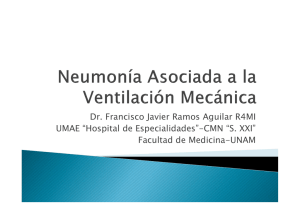 Neumonía Asociada a la Ventilación Mecánica