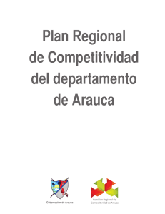 Plan Regional de Competitividad del departamento de Arauca