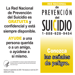 Red Nacional de Prevención del Suicidio