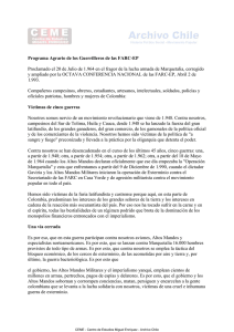 Programa Agrario de los Guerrilleros de las FARC-EP
