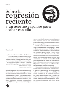 represión