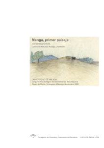 Menga, primer paisaje - Centro de Estudios Paisaje y Territorio